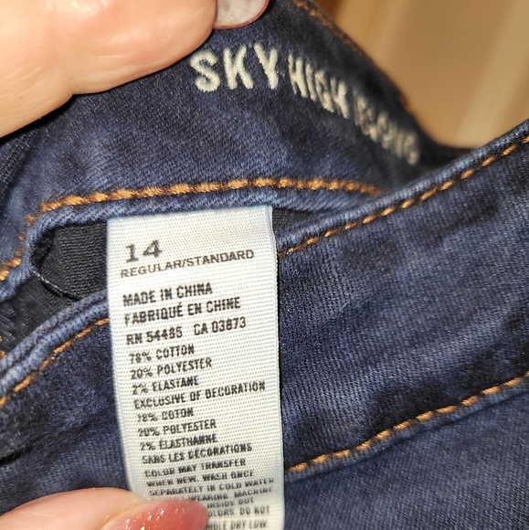 American Eagle sky high Jennings size 14 - Picture 5 of 5